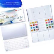 caja acuarelas white nights 24 godets art. nr. 1942090